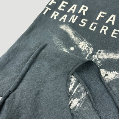 2005 Fear Factory Transgression Cropped T-Shirt
