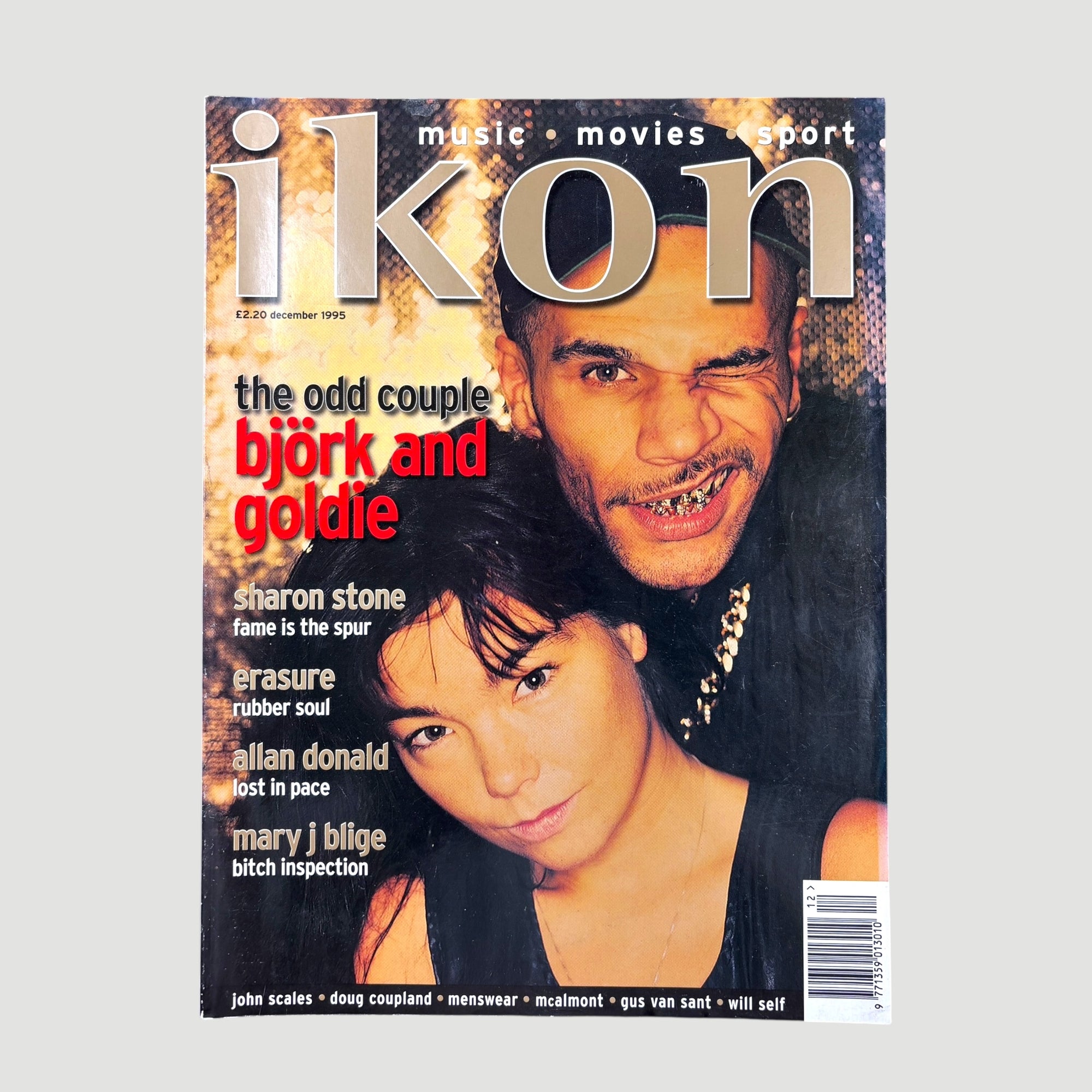 1995 Ikon Magazine Bjork and Goldie