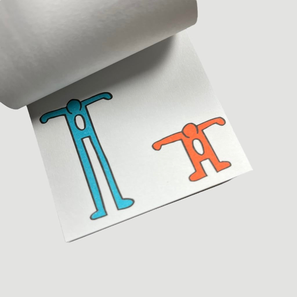 1996 Keith Haring Flip Book