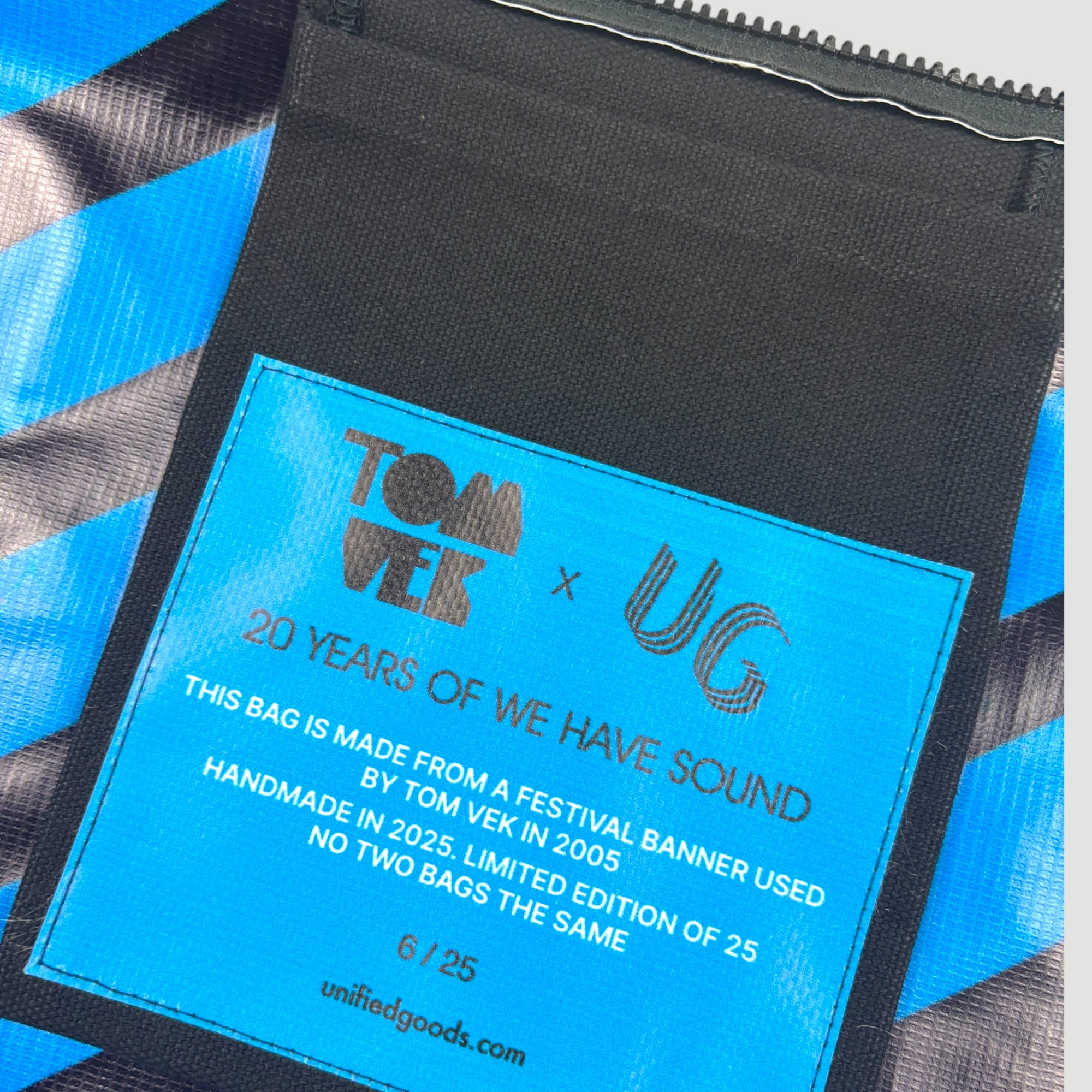 Tom Vek x UG Banner Messenger Bag  (No.6/25)