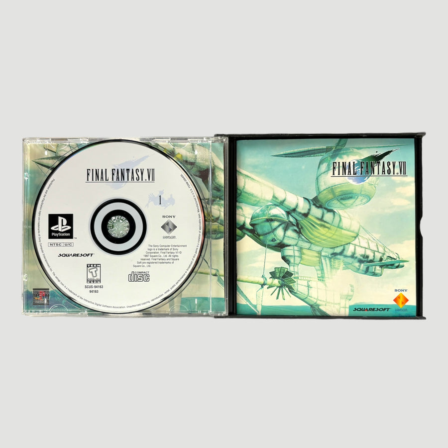 1997 Final Fantasy VII PlayStation 1 (US)