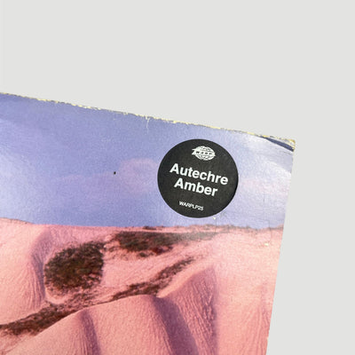 1994 Autechre Amber LP 1st Press (w/Hype Sticker)