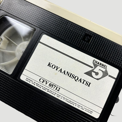 1983 Koyaanisqatsi Channel 5 UK VHS