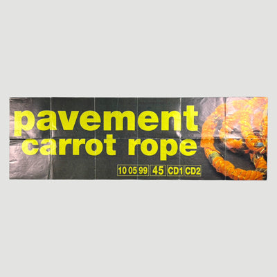 1999 Pavement Carrot Rope Store Poster