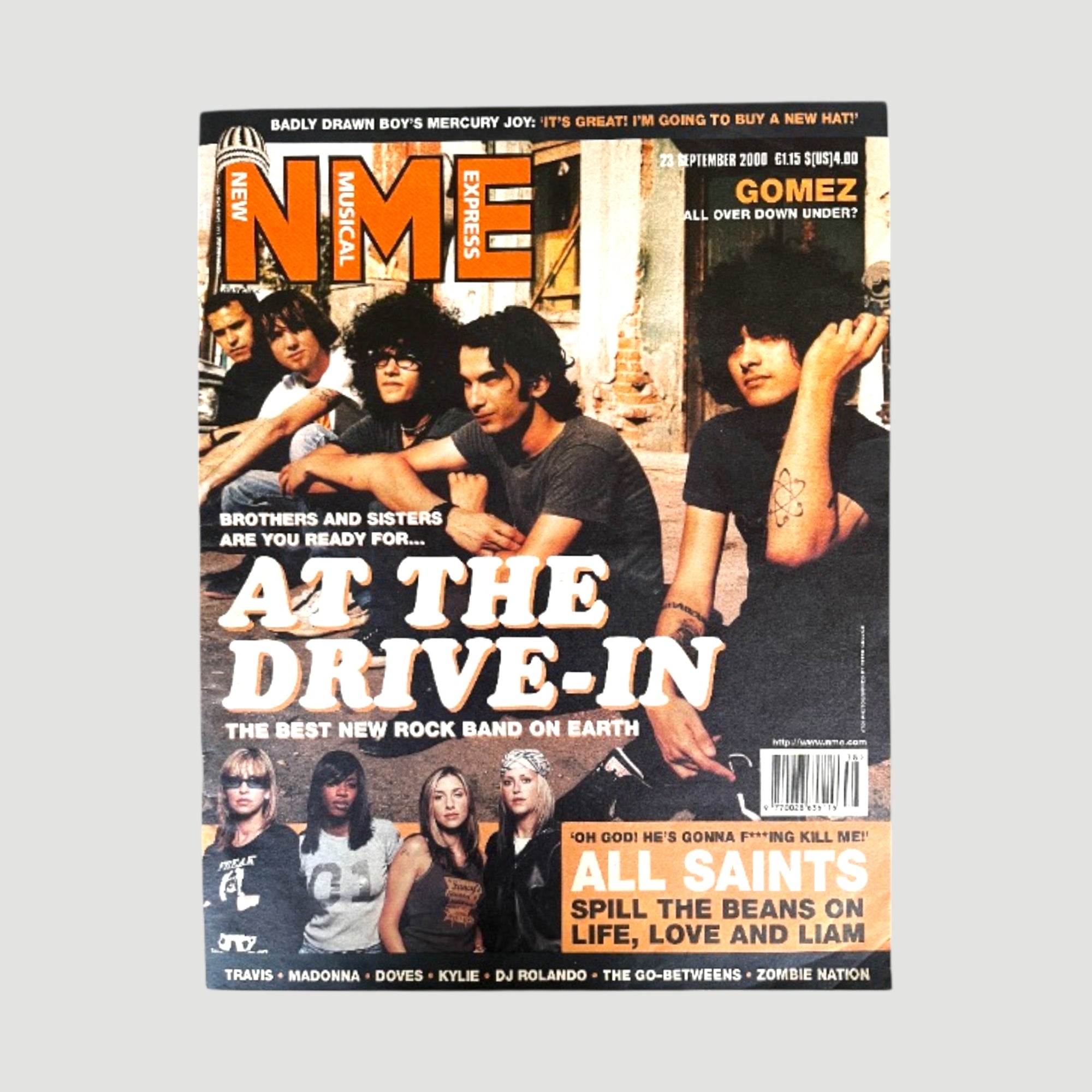 2000 NME At The Drive-In Cover Issue