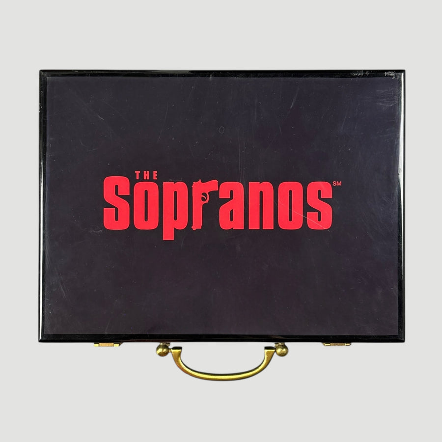 00's HBO The Sopranos Poker Chip Set Briefcase