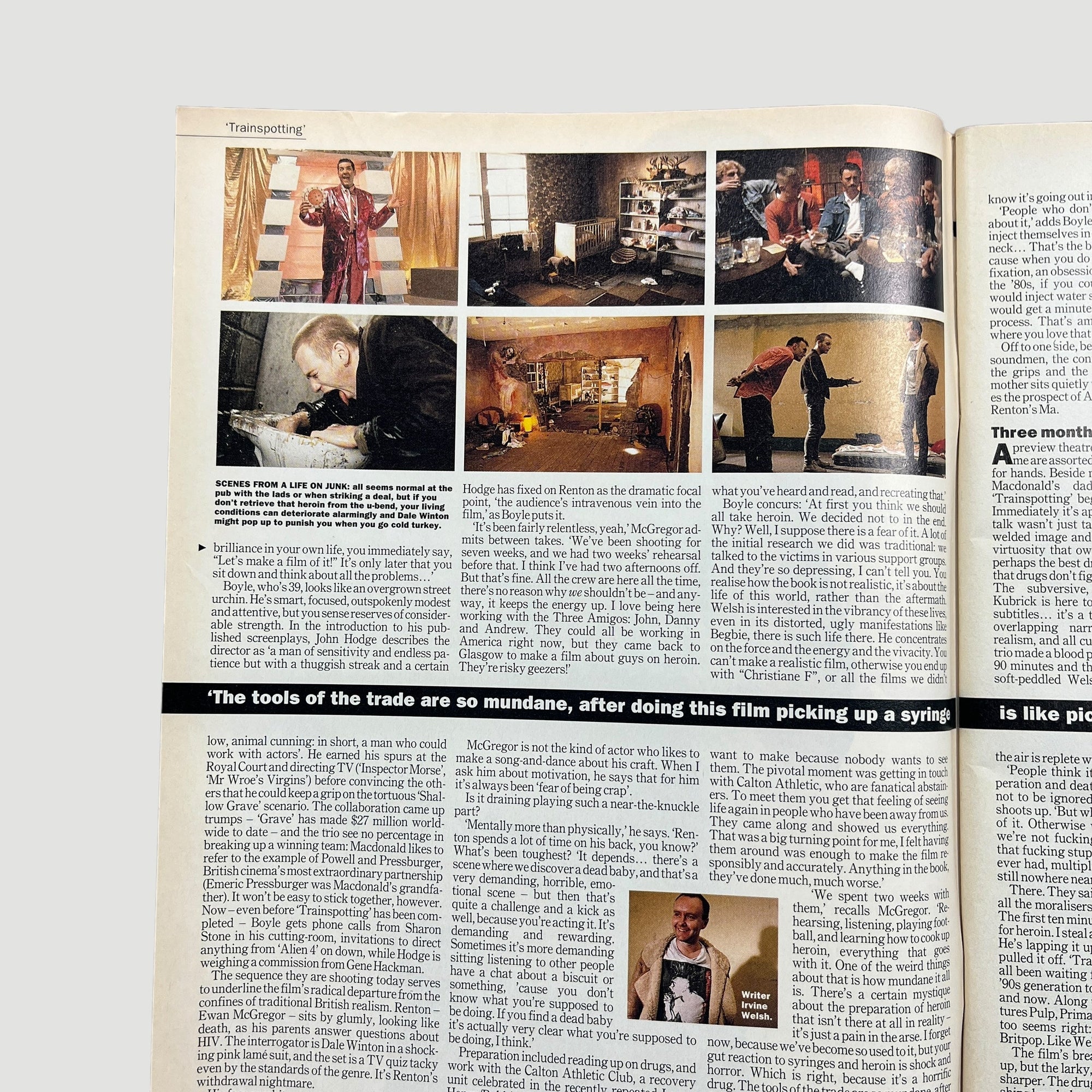 1996 Time Out Trainspotting Issue