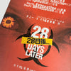 2002 28 Days Later Japanese Chirashi Poster