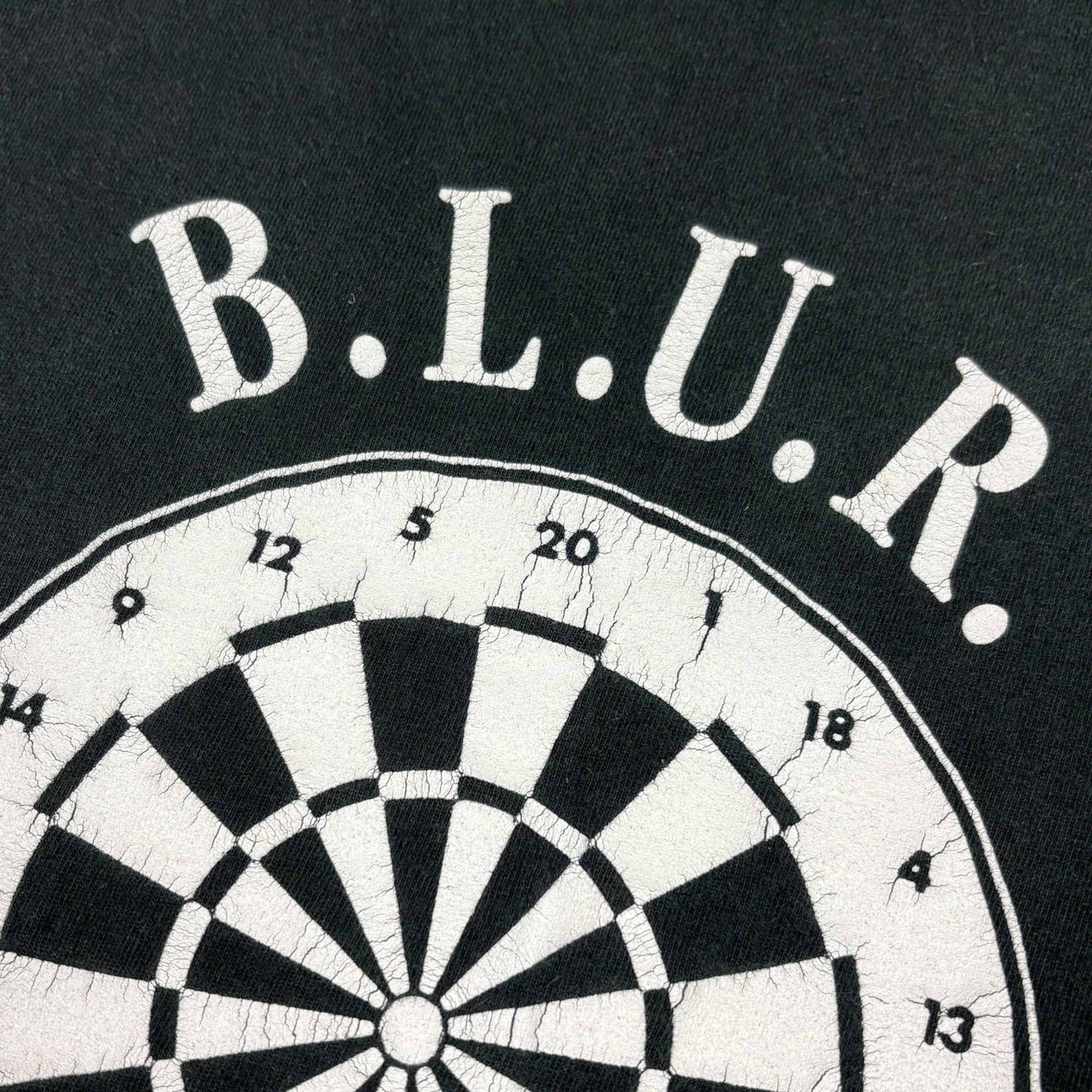 1995 Blur Dartboard Magic Arrows T-Shirt