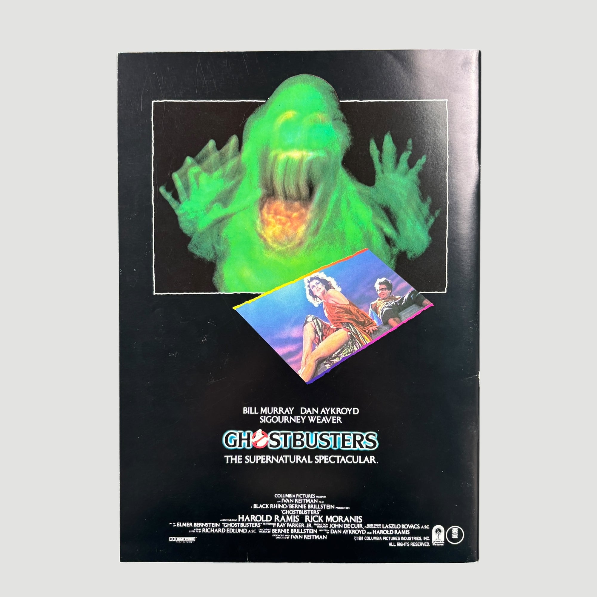 1984 Ghostbusters Japanese Programme