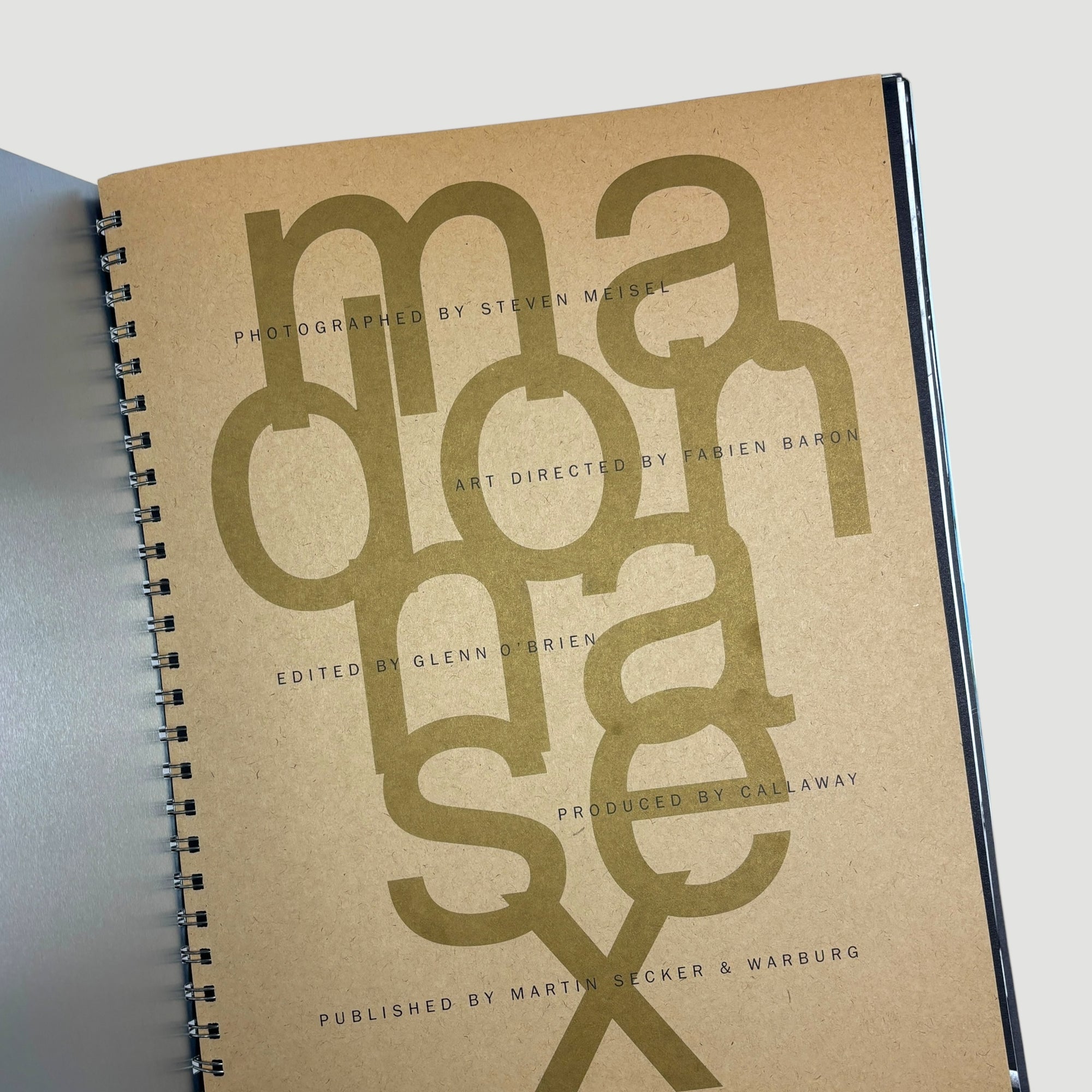 1992 Madonna Sex UK Book