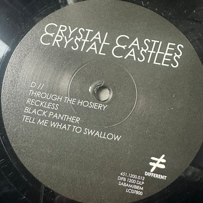 2008 Crystal Castles 'Crystal Castles' 1st Press 2xLP