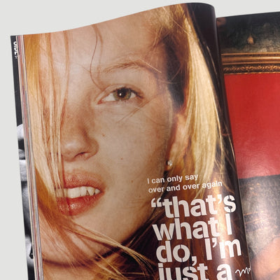1996 The Face Magazine Kate Moss Cover