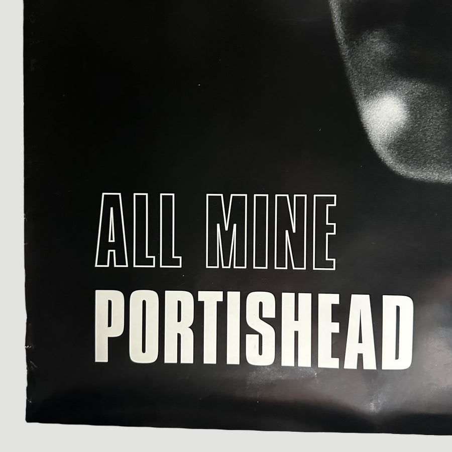 1997 Portishead 'All Mine' Single Promo Poster