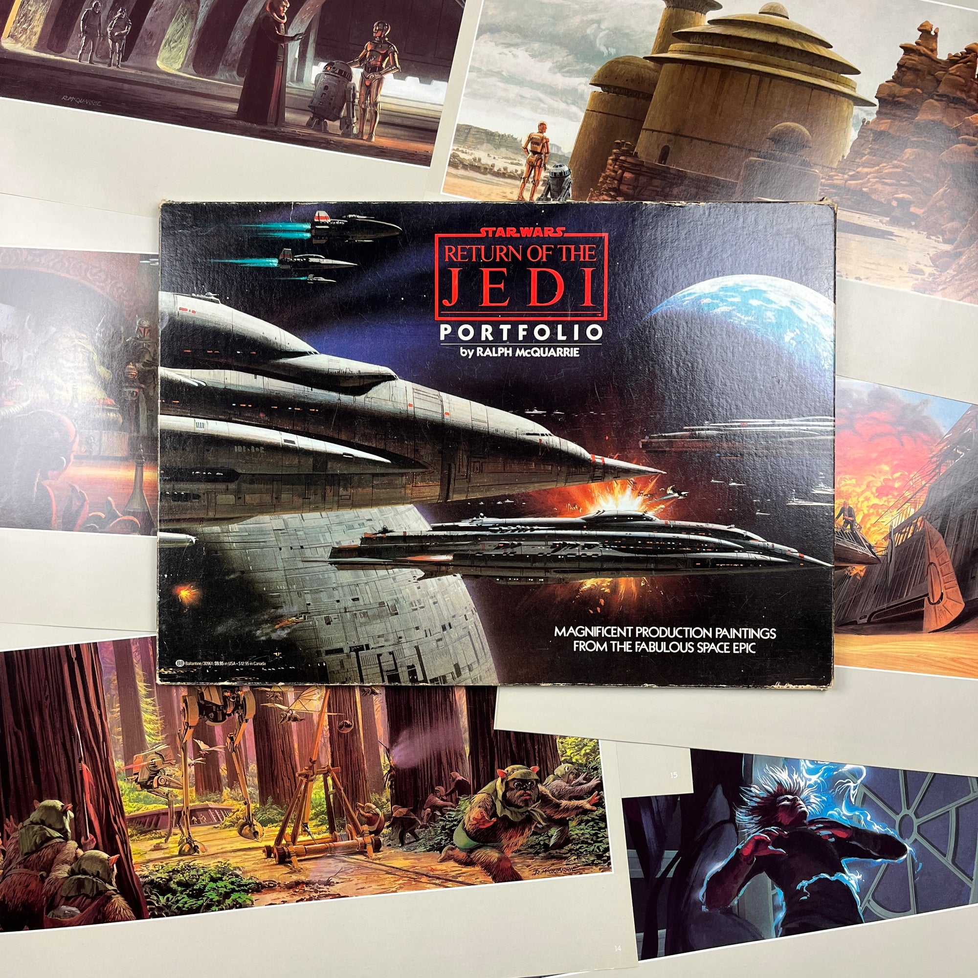 1983 Star Wars: Return of the Jedi Portfolio