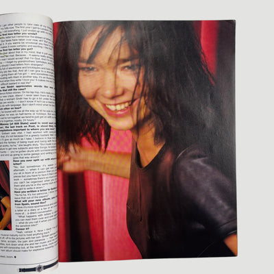 1996 MTV Blah Magazine Bjork Cover Issue