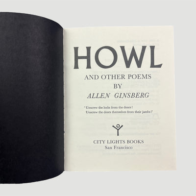00's Allen Ginsberg HOWL and Other Poems