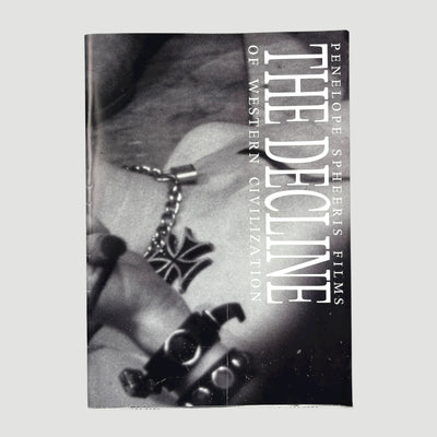00's The Decline of Western Civilisation Films Japanese Booklet