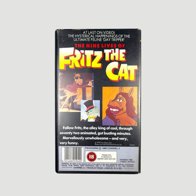 1986 Fritz the Cat VHS