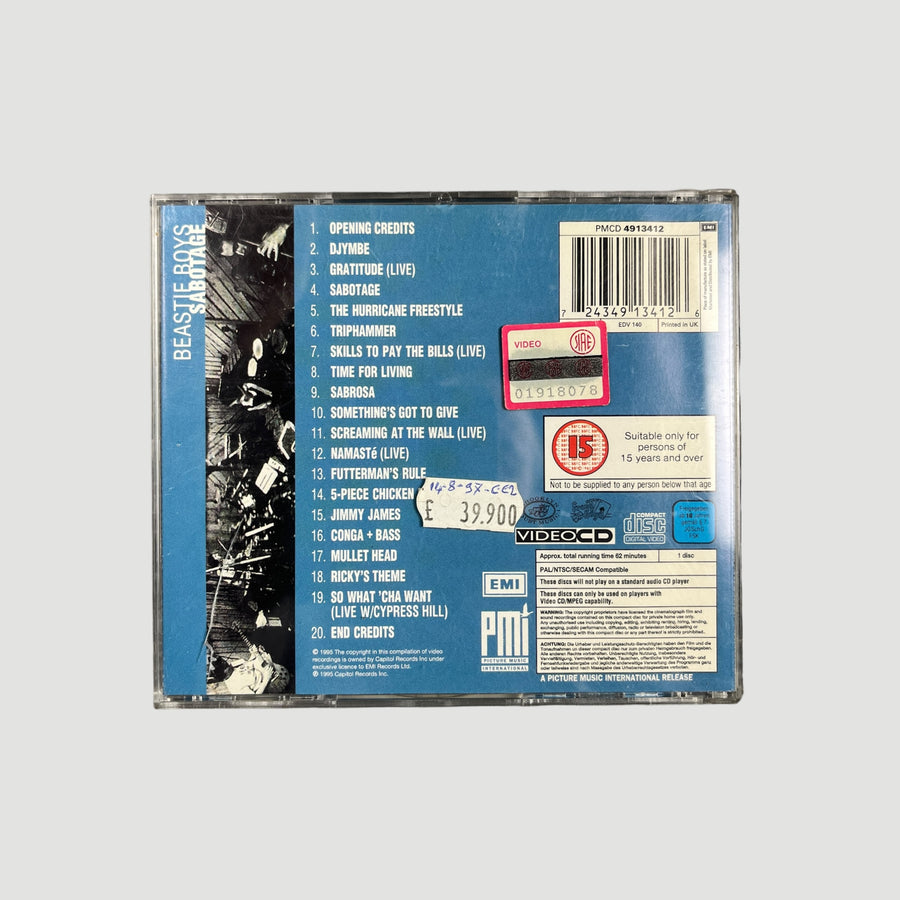 1994 Beastie Boys Sabotage Video CD