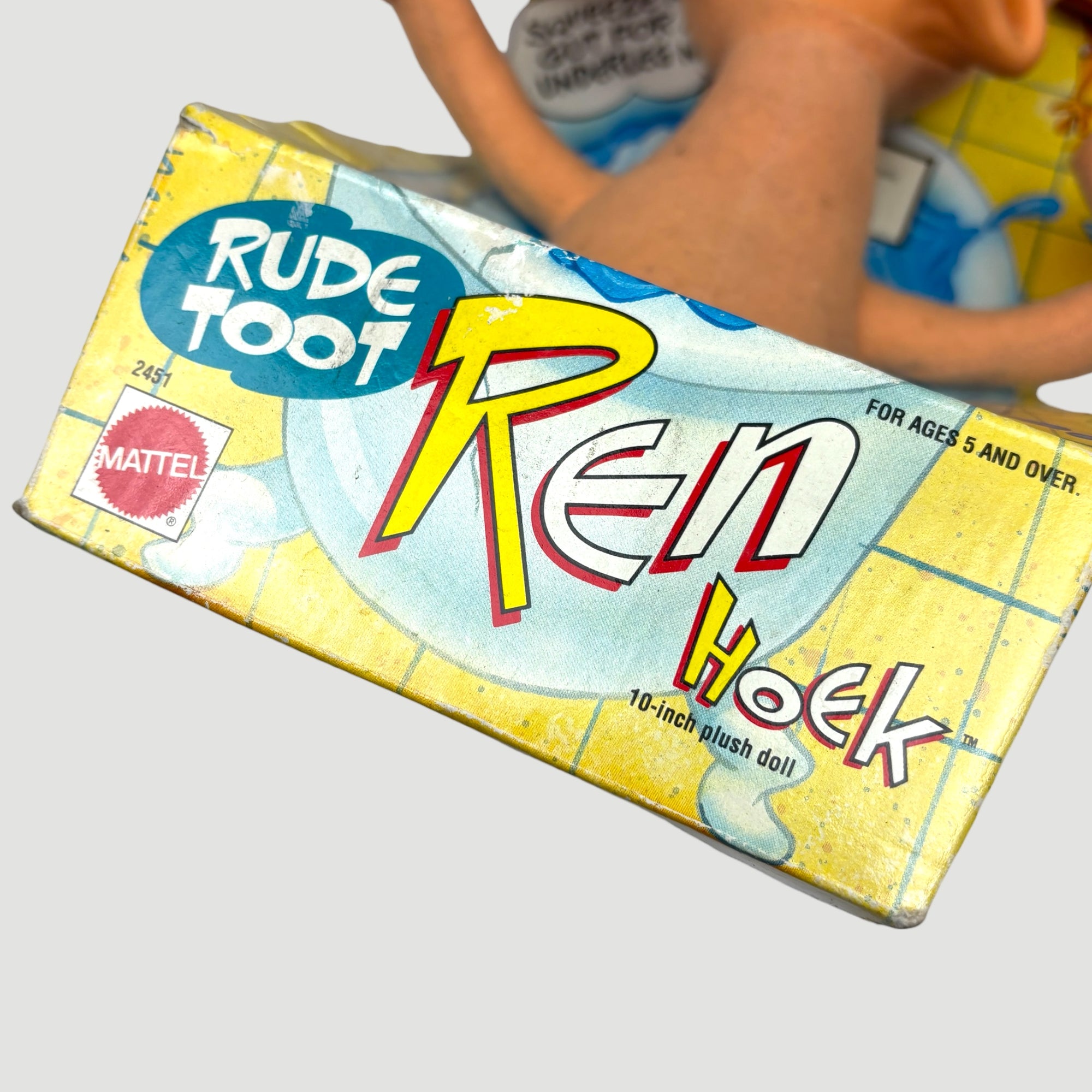 1992 Ren and Stimpy REN Doll (Boxed)