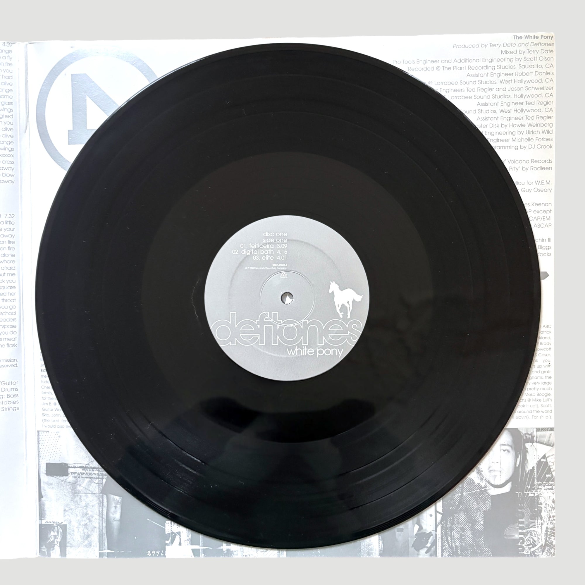 2000 Deftones White Pony 1st Press 2LP