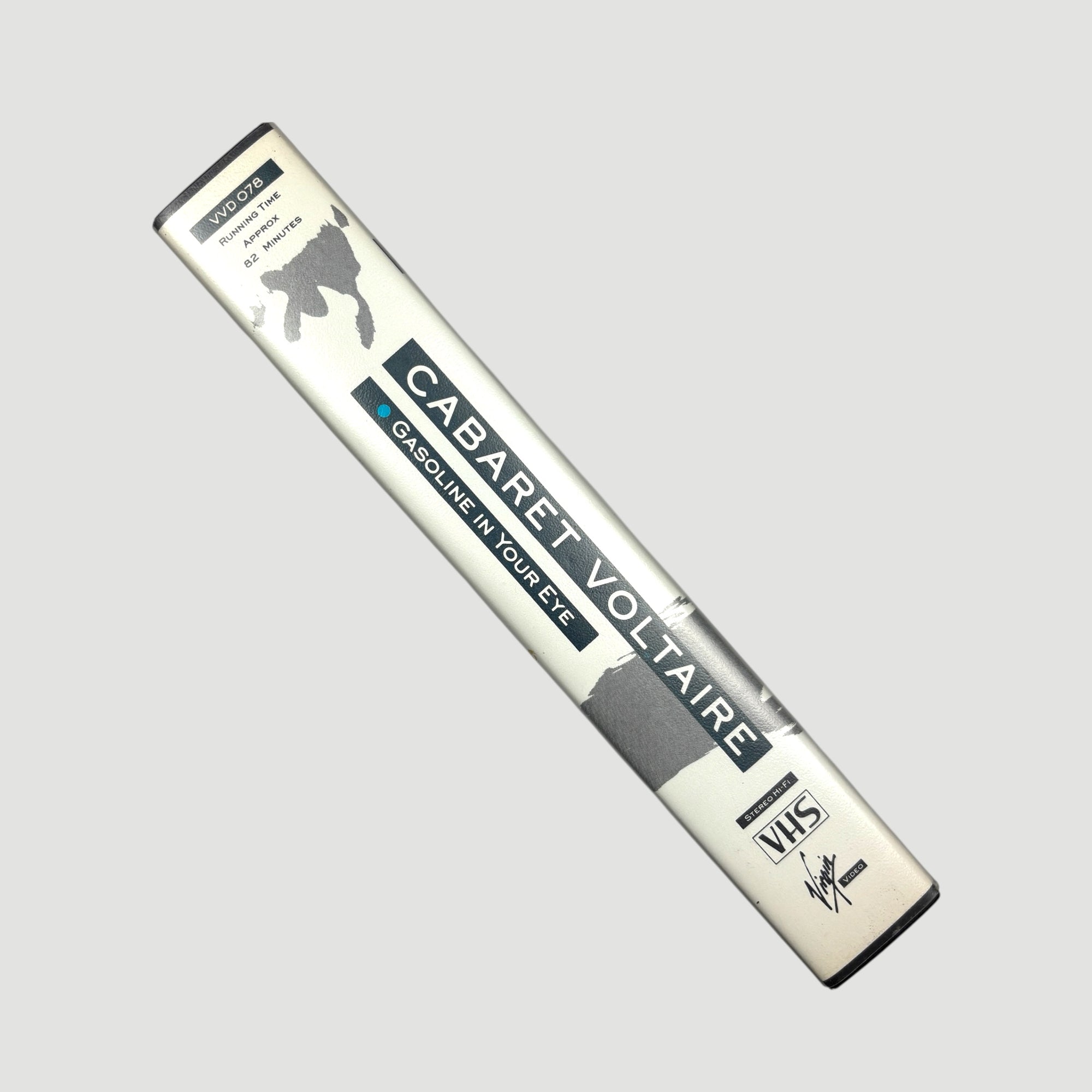 1985 Cabaret Voltaire ‎Gasoline In Your Eye UK VHS