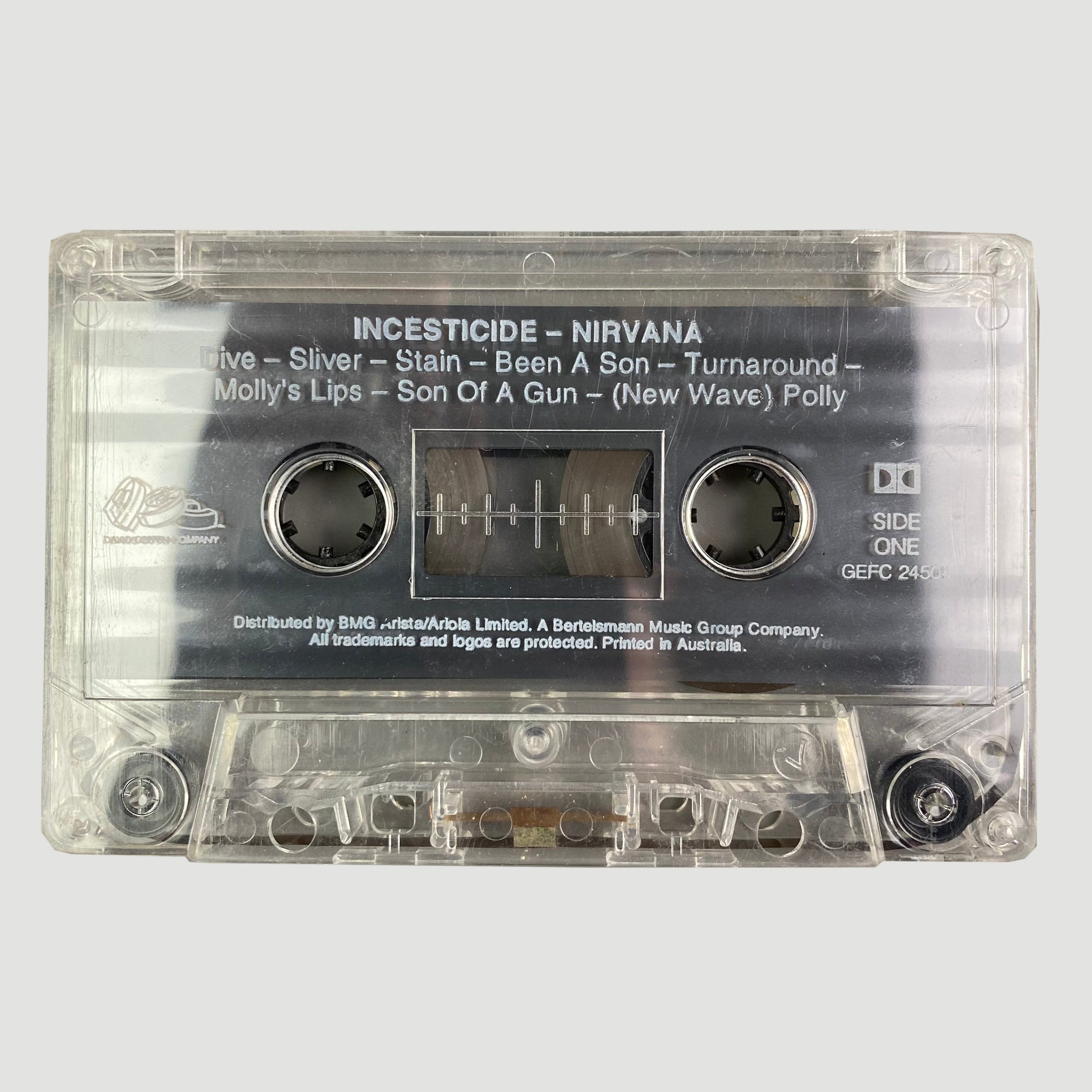 1989-1996 Nirvana 6 Cassette Album Set
