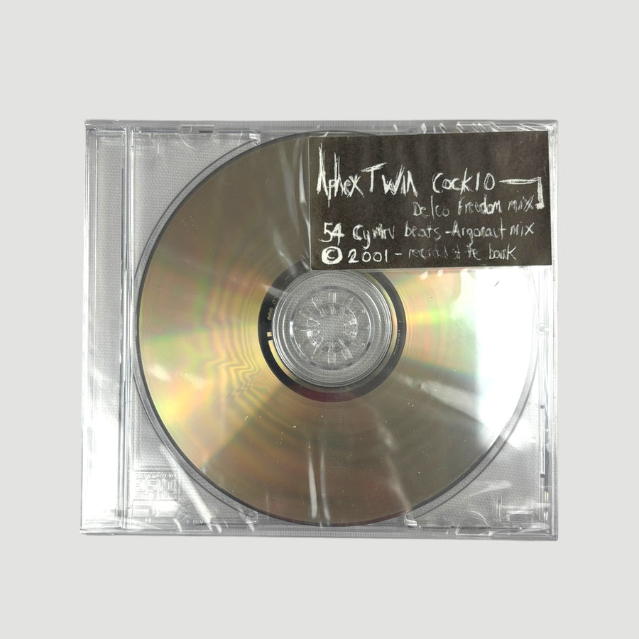 2001 Aphex Twin Drukqs UK CD Warp Records Promo
