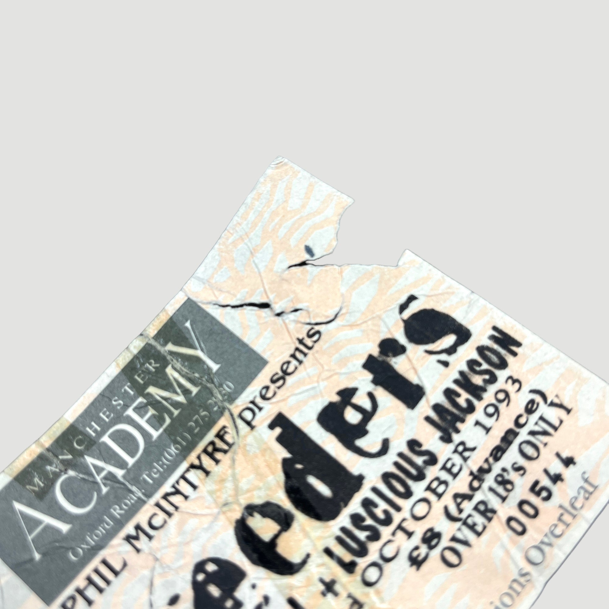 1993 Breeders Show Ticket