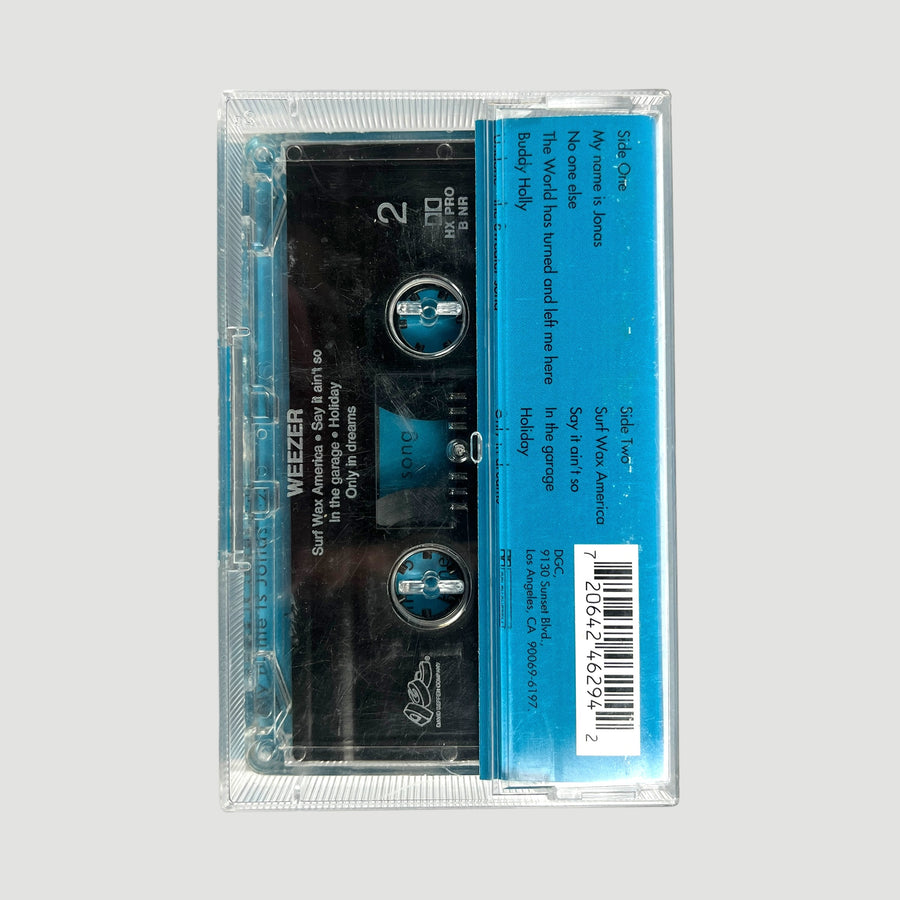 1994 Weezer Blue Album US Dolby Edition Cassette