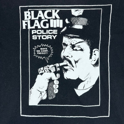 2010's Black Flag Police Story T-Shirt