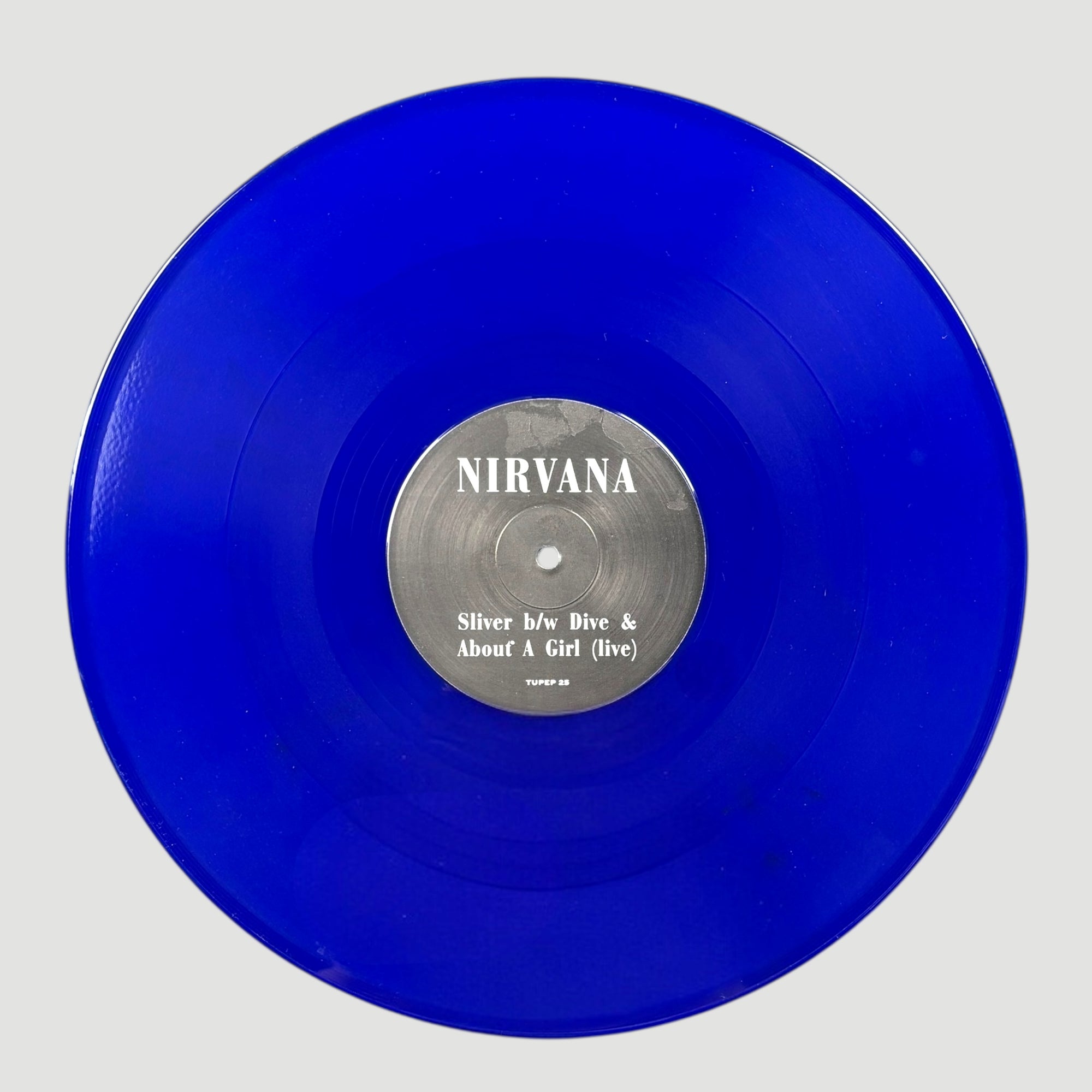 1991 Nirvana 'Sliver' Blue Vinyl UK 12" Single