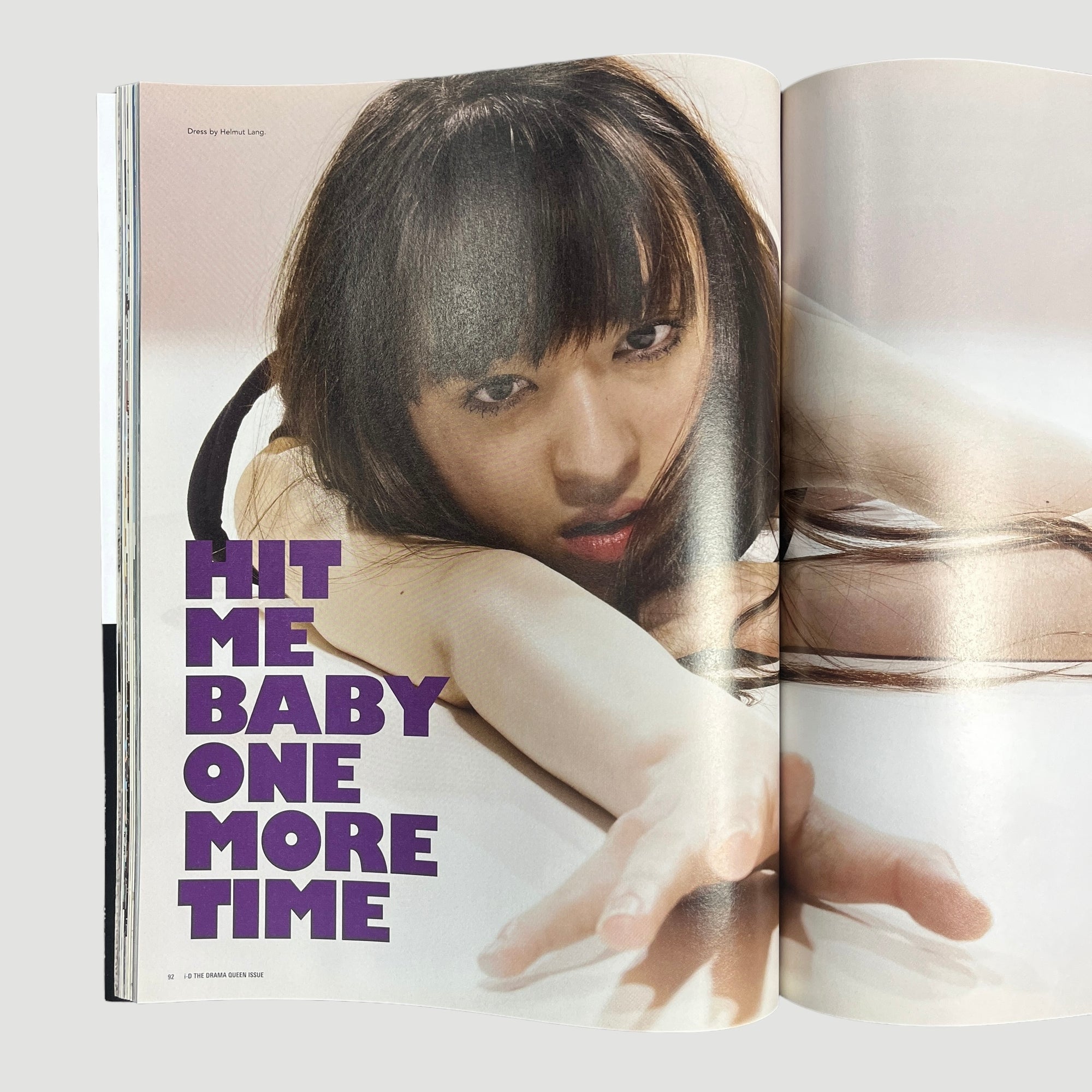 2004 i-D Magazine Chiaki Kuriyama Cover