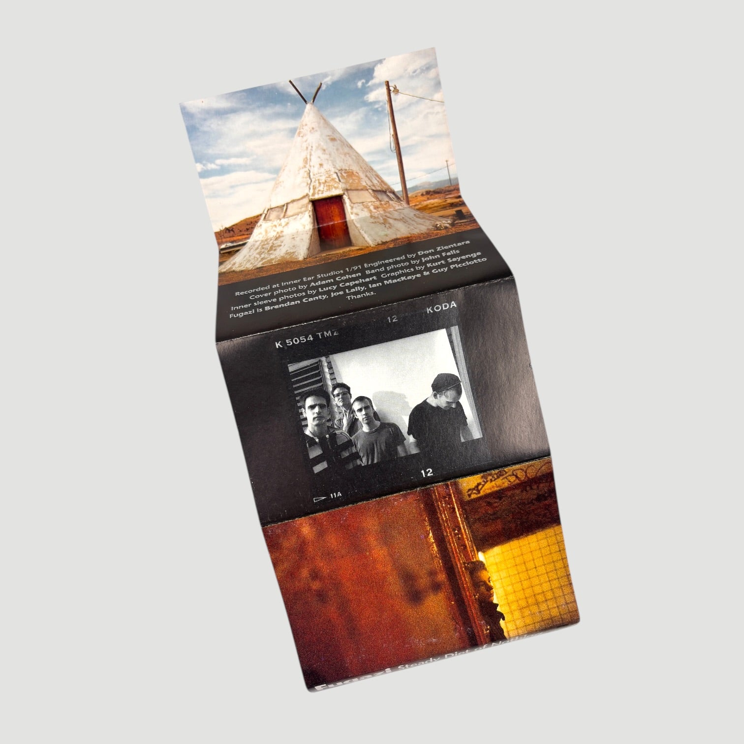 1991 Fugazi Steady Diet of Nothing UK Cassette