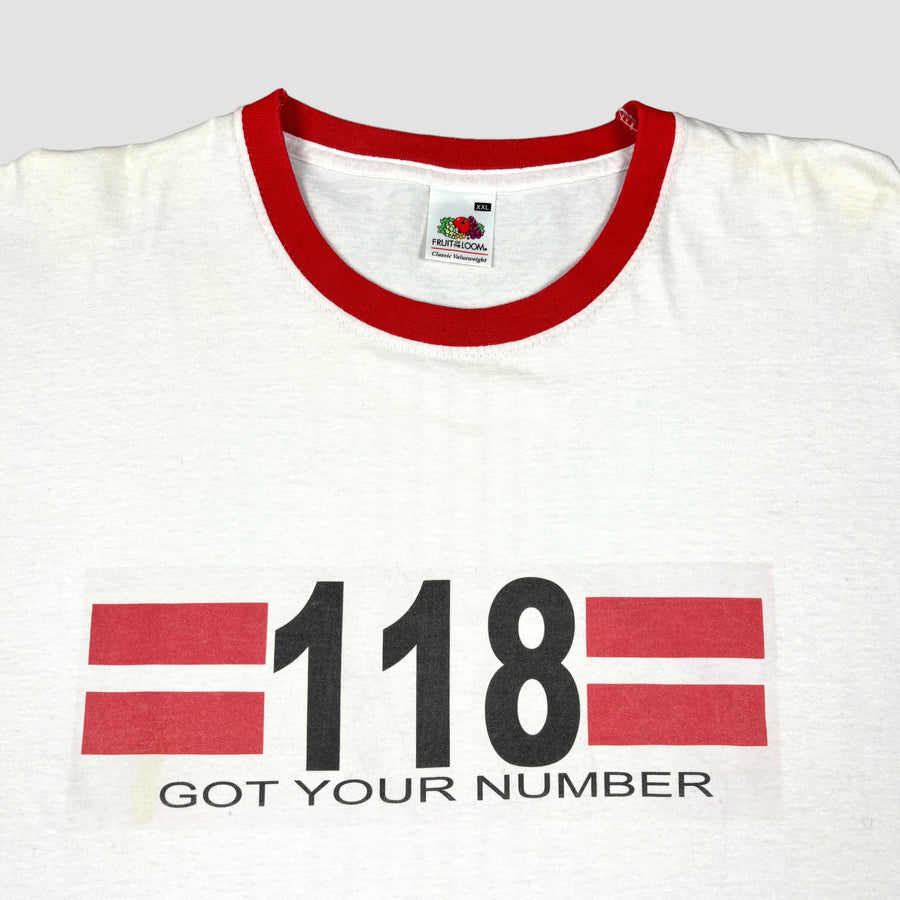 00's 118 Got Your Number T-Shirt