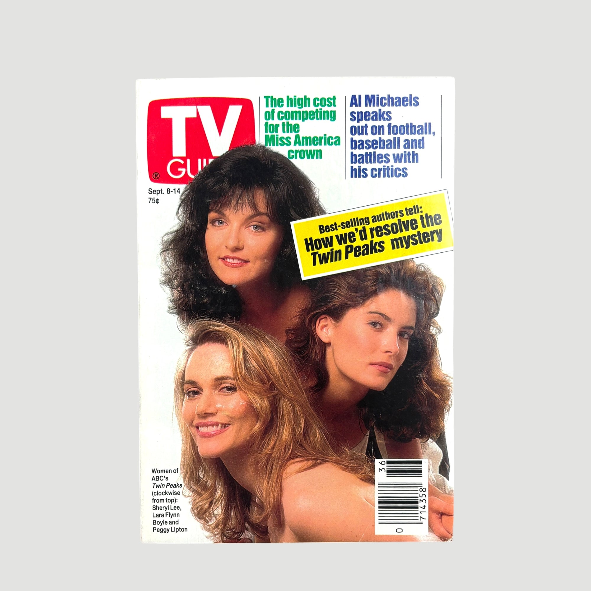 1990 Twin Peaks TV Guide Magazine