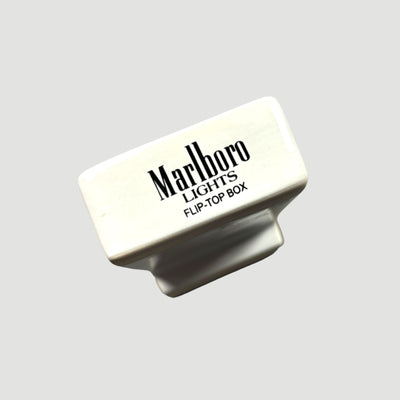 90's Marlboro Lights Ceramic Ashtray