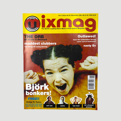 1993 Mixmag Björk Bonkers Cover Issue