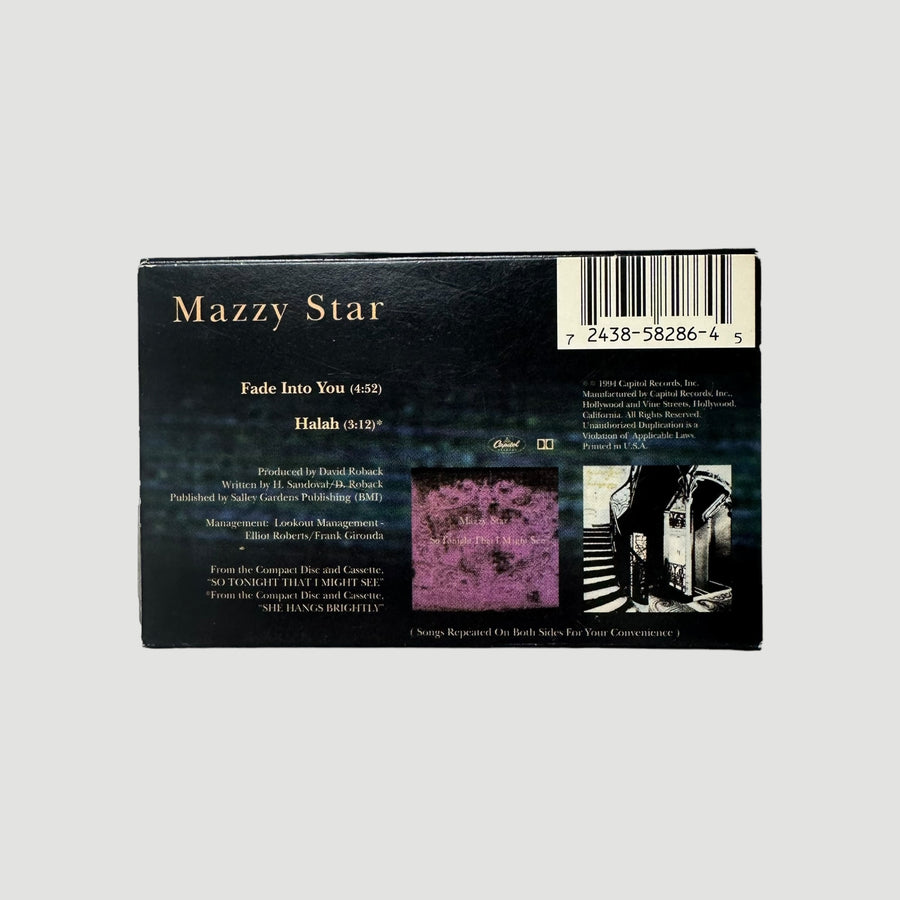 1993 Mazzy Star Fade Into You Cassette Single