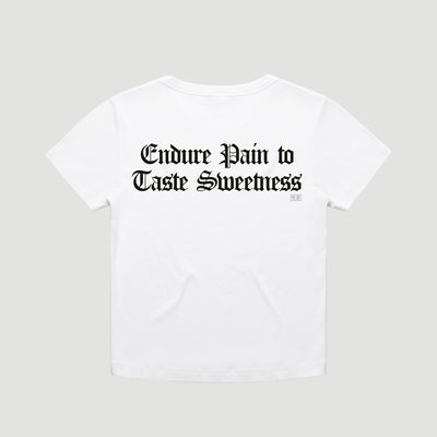 Lydia Pang x UG Eat Bitter White Baby T-Shirt