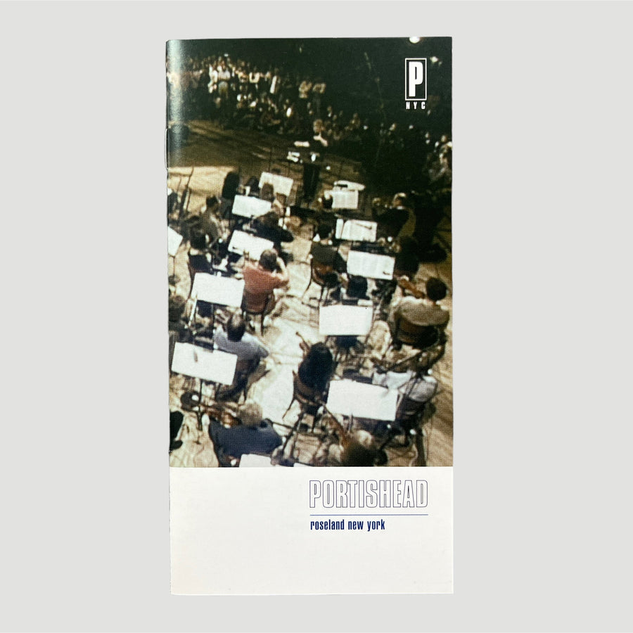 1998 Portishead Roseland NYC Live UK VHS + Booklet