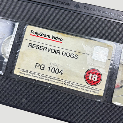1991 Reservoir Dogs Ex-Rental Big Box VHS
