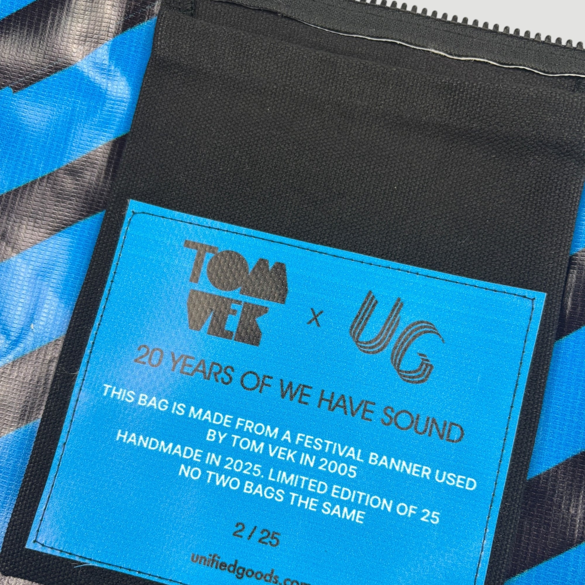 Tom Vek x UG Banner Messenger Bag  (No.2/25)