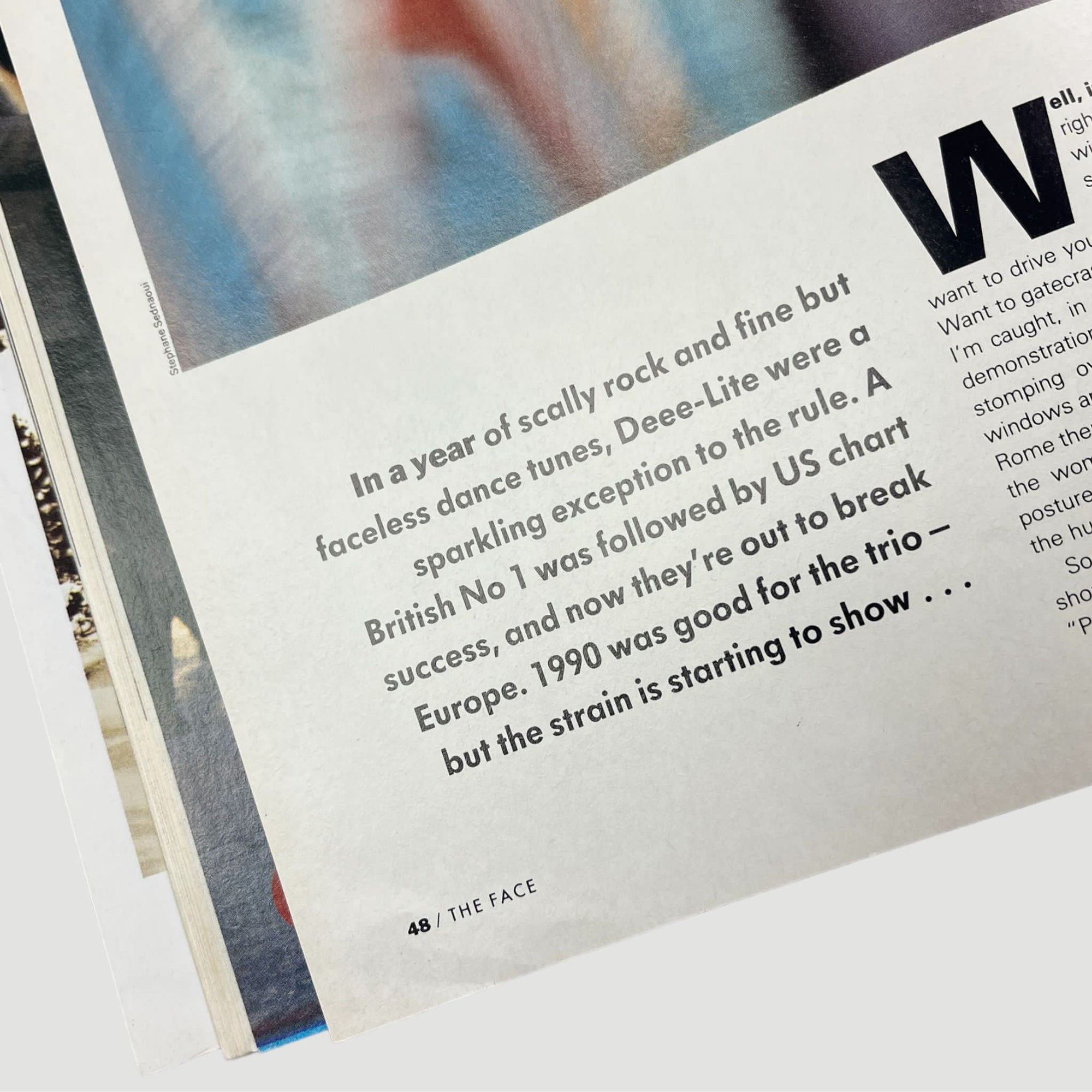 1991 The Face Deee-Lite Issue