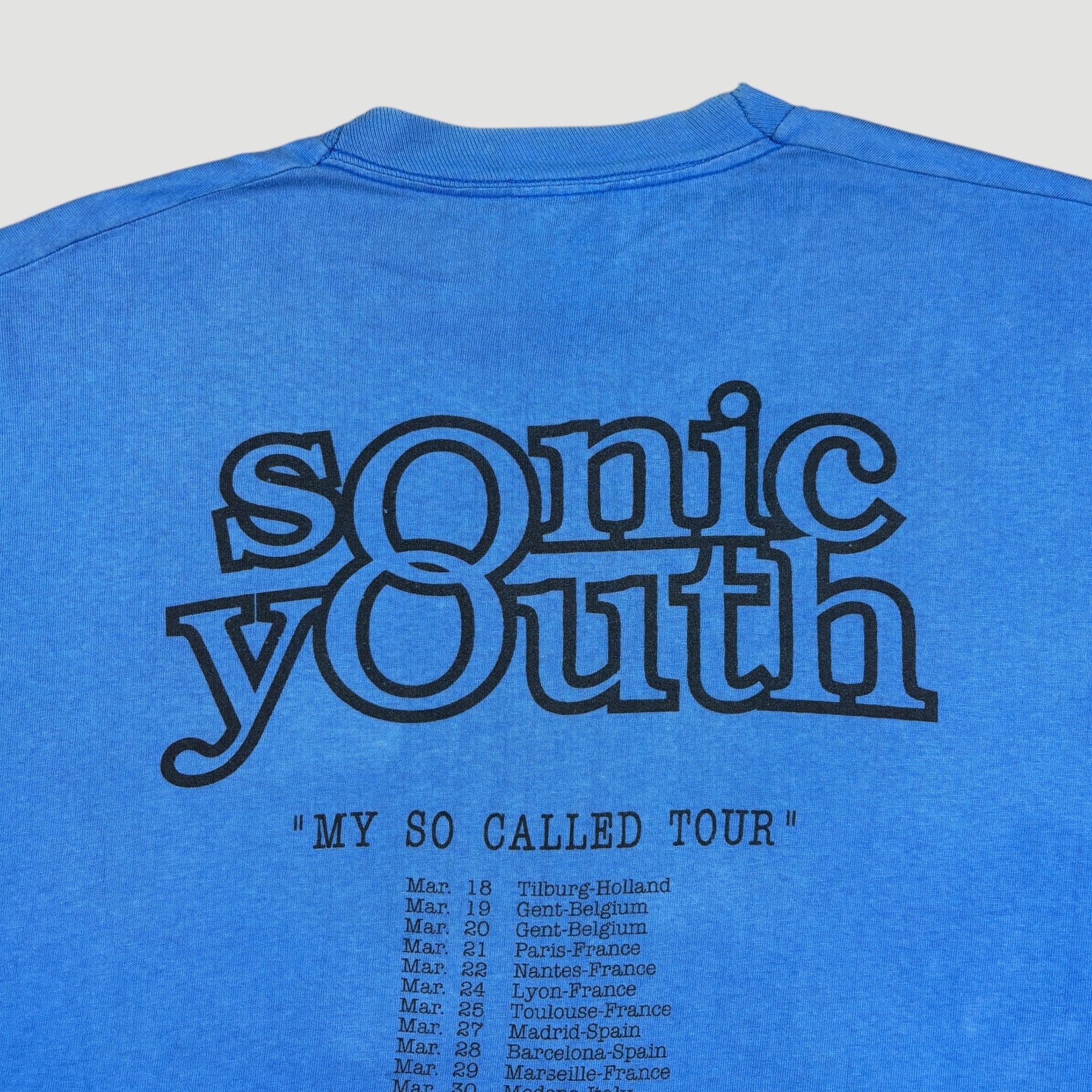 1995 Sonic Youth Washing Machine Euro Tour T-Shirt