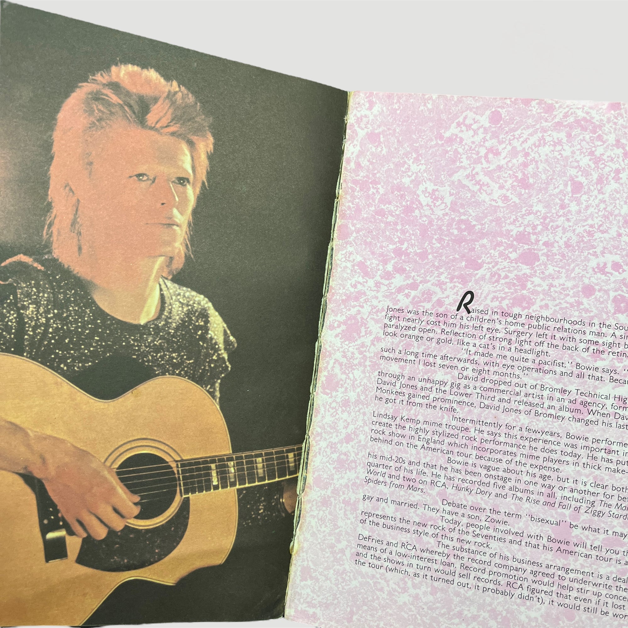 1973 The Songs of David Bowie