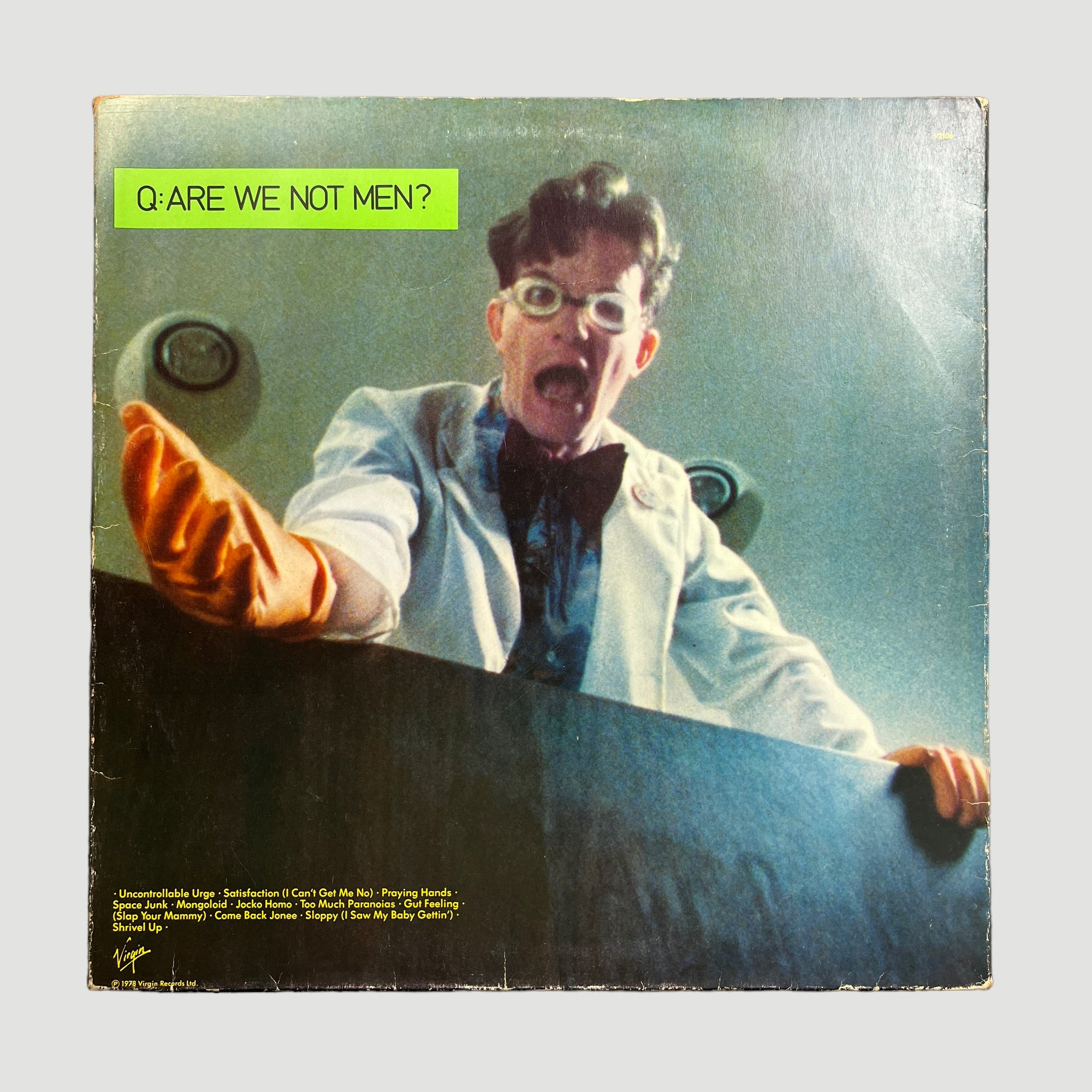 1978 Devo Q: Are we not Men? A: We are Devo UK LP