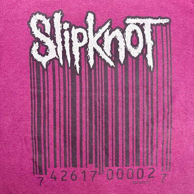 1999 Slipknot Barcode Logo T-Shirt