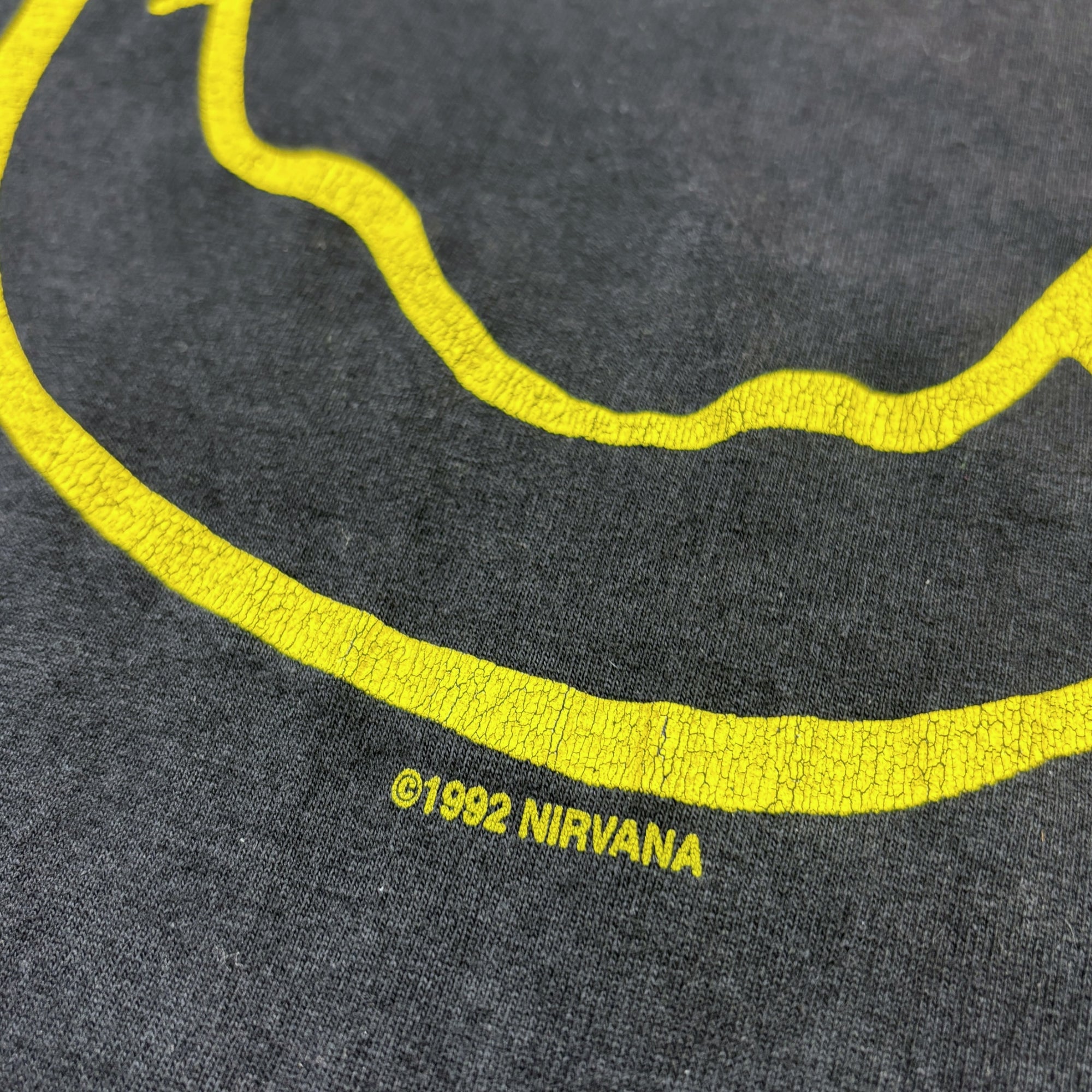 00's Nirvana Smiley T-Shirt